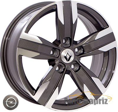 Диски Replica Renault FR784 GMF R16 W6.5 PCD5x114.3 ET40 DIA67.1